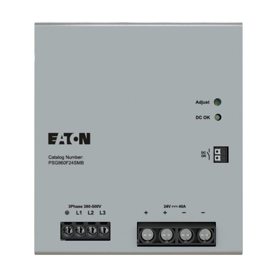 Voeding pri. 320-575VAC sec. 24VDC 960W,40A
