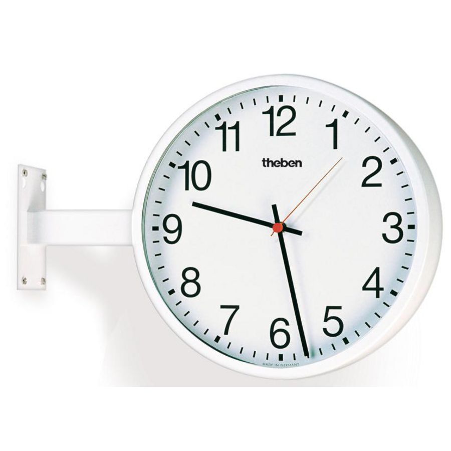 Wandklok 242 AR dubbelz. bi. D40cm arab.cijfe KNX OSIRIA