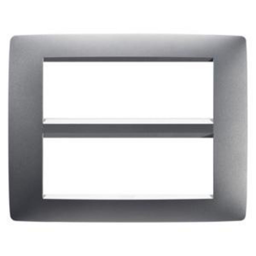 ONE PLAAT-VAN GELAKT TECHNOPOLYMEER-12 MODULE-TITANIUM