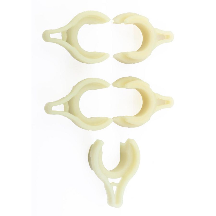 Set a 5st. Plastic bajonetclip d18