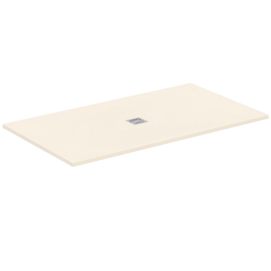 Douchebak rechthoek 1800x1000x30mm Zandbeige Ultra Flat S +