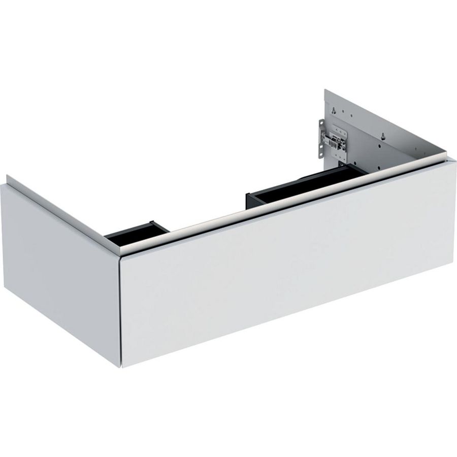 Wastafelonderkast 1x la 90cm mat wit ONE