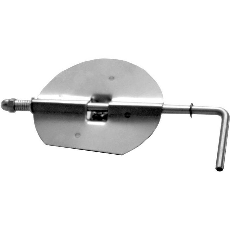 Zwart staal Ø180mm klepsleutel