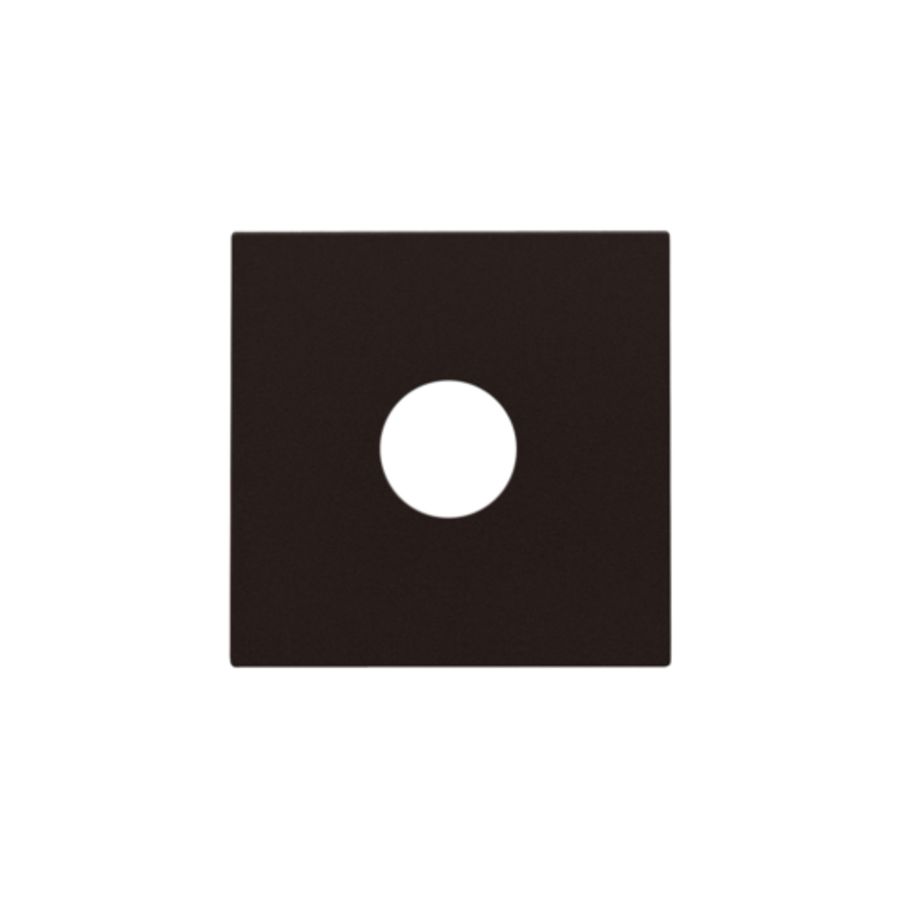 Afwerkingsset voor enkelvoudige coaxaansluiting voor tv