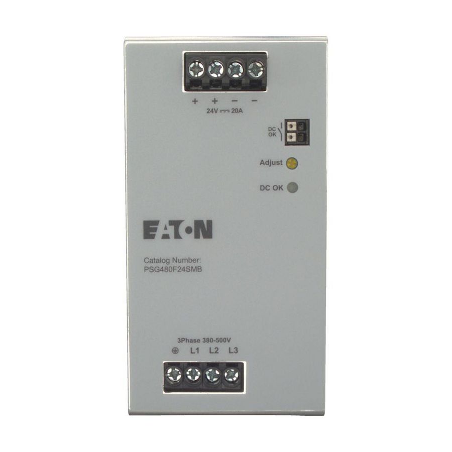Voeding pri. 320-575VAC sec. 24VDC 480W 20A