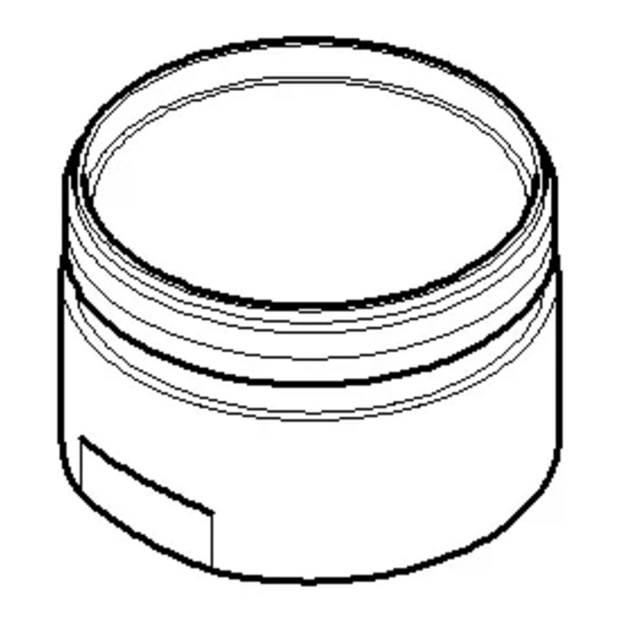 Beluchter mouw 28mm Dark Platinum gebors.