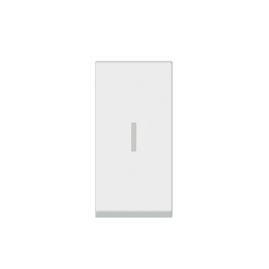Wisselschakelaar easyled-20A B22,5mm wit Mosaic