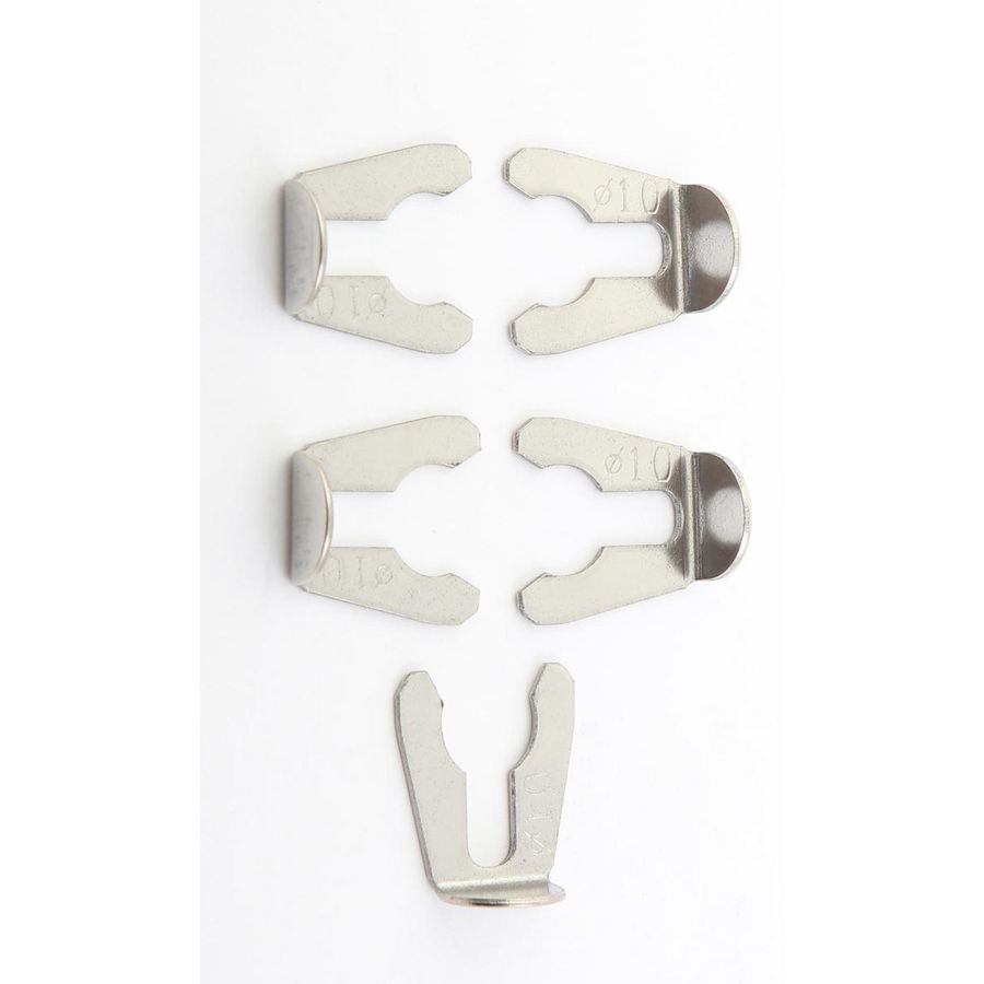 Set a 5st. Metalen clip d10
