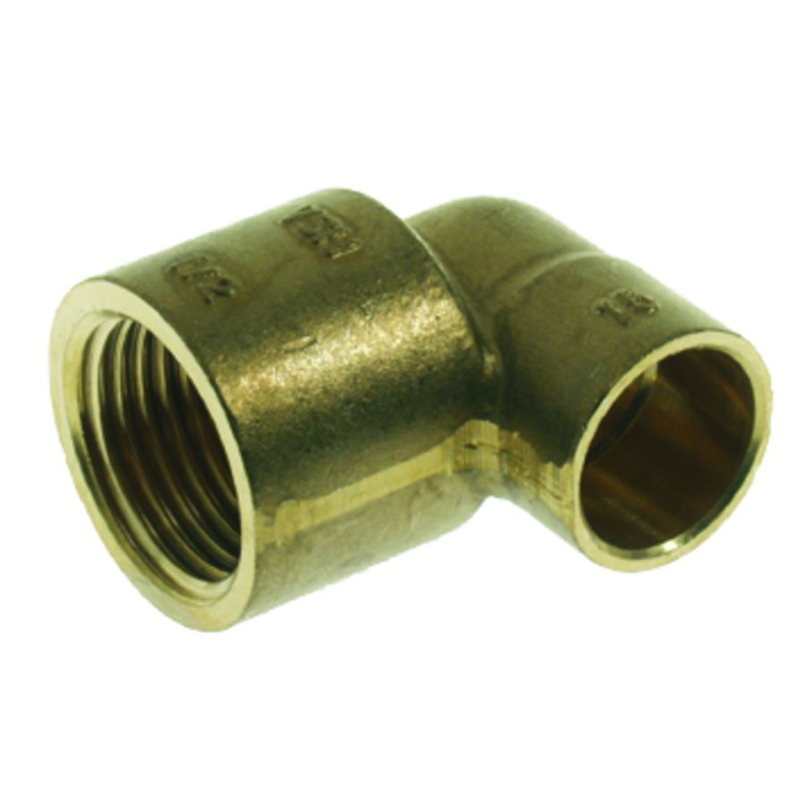 Schroefbus haaks soldeer 12x1/2"bn. messing VVE=10