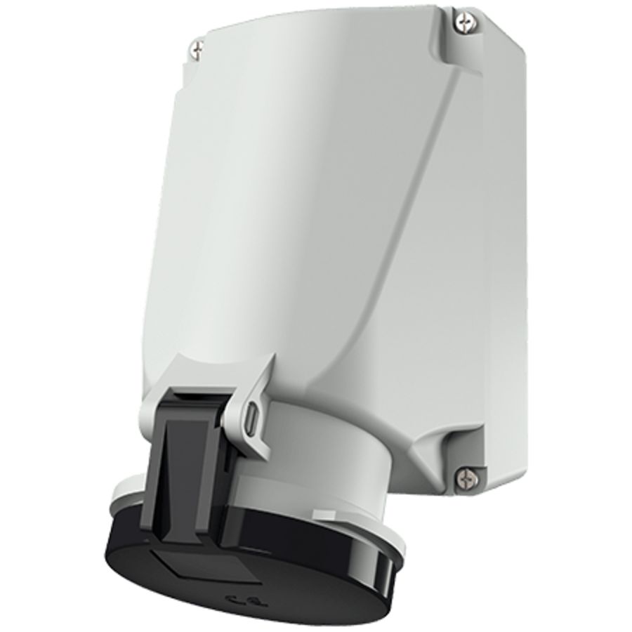 Wandcontactdoos 63A 4-polig  7H 500V IP44