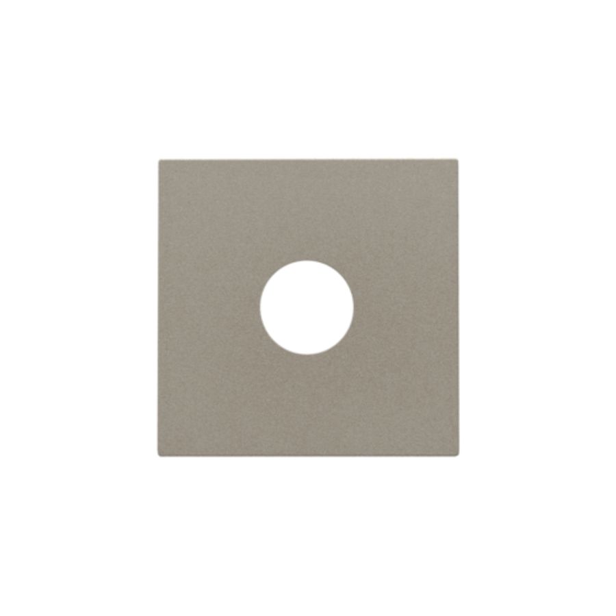 Afwerkingsset voor enkelvoudige coaxaansluiting voor tv