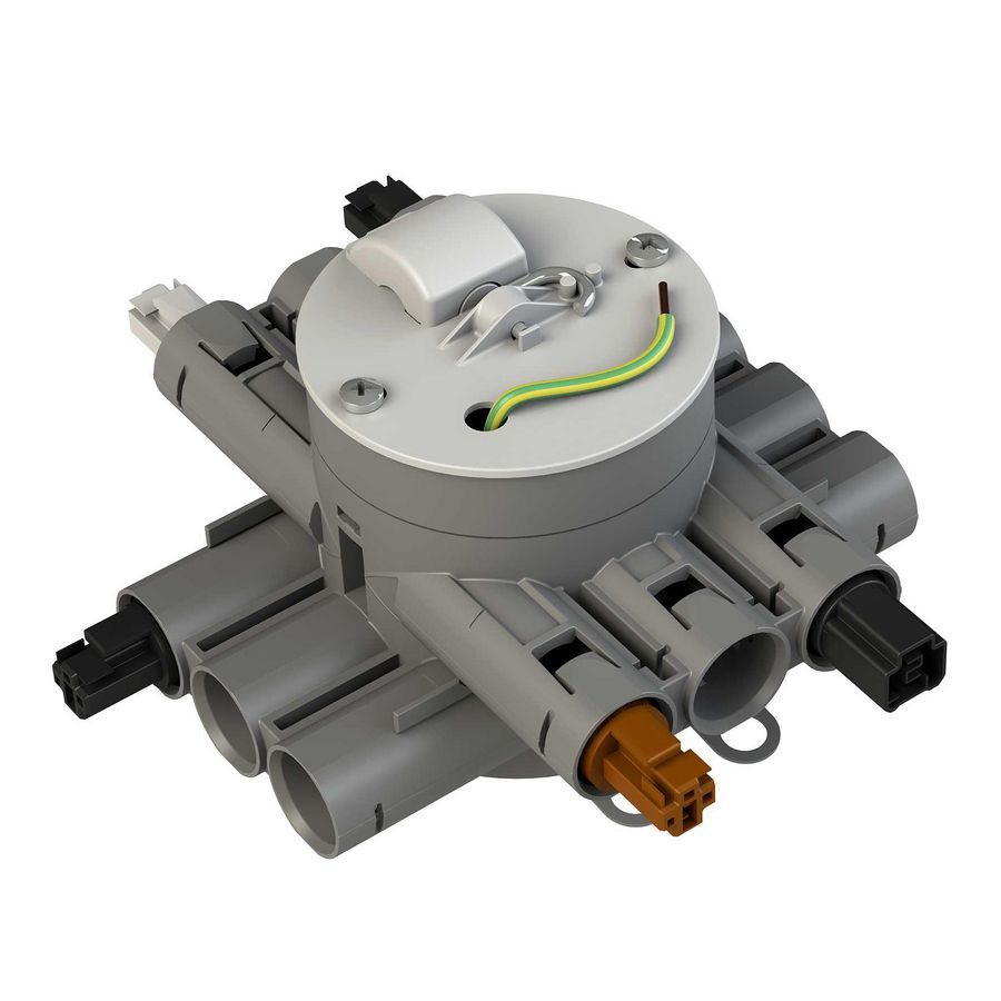 Stekerbare centraaldoos enkelpolige schakeling 2v CHS75-ET2