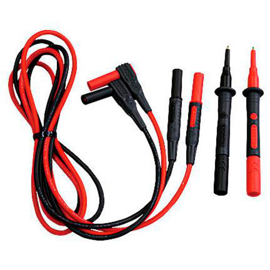 Meetsnoerenset (rood/zwart) inclusief meetpennen