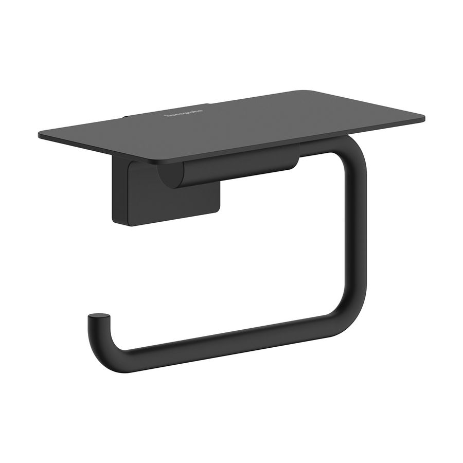 AddStoris S closetrolhouder planchet mat zwart