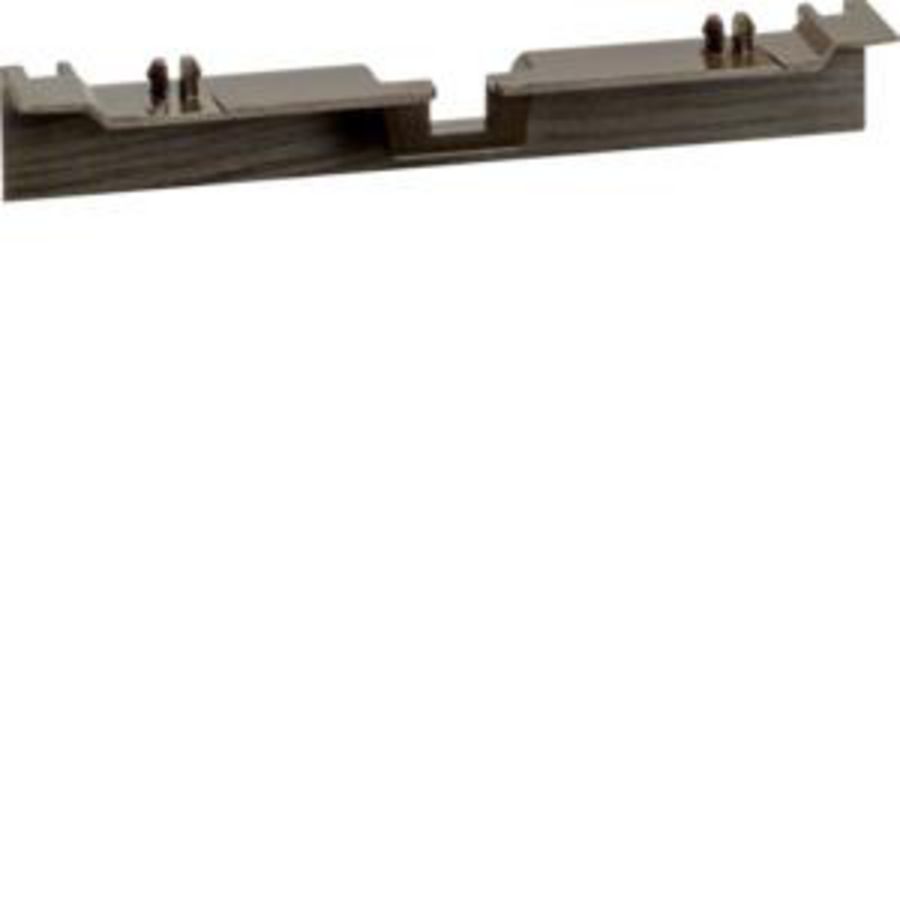 Plintpasstuk voor outlet voor goot 55mm hoog SL sucupira
