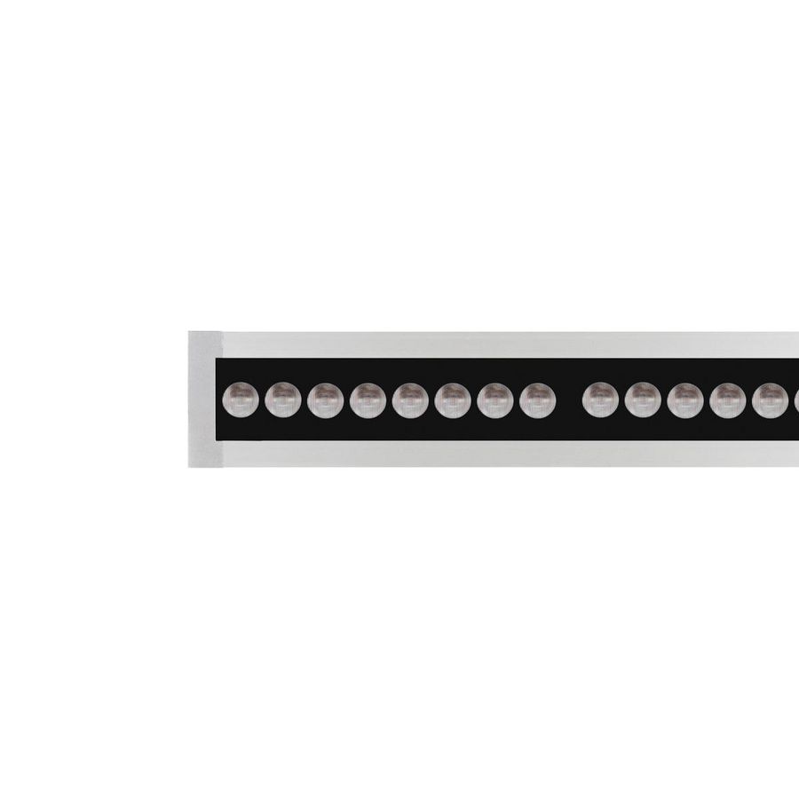 LED-Linear inbouwarmatuur 3000K 26W statisch elliptische Opt