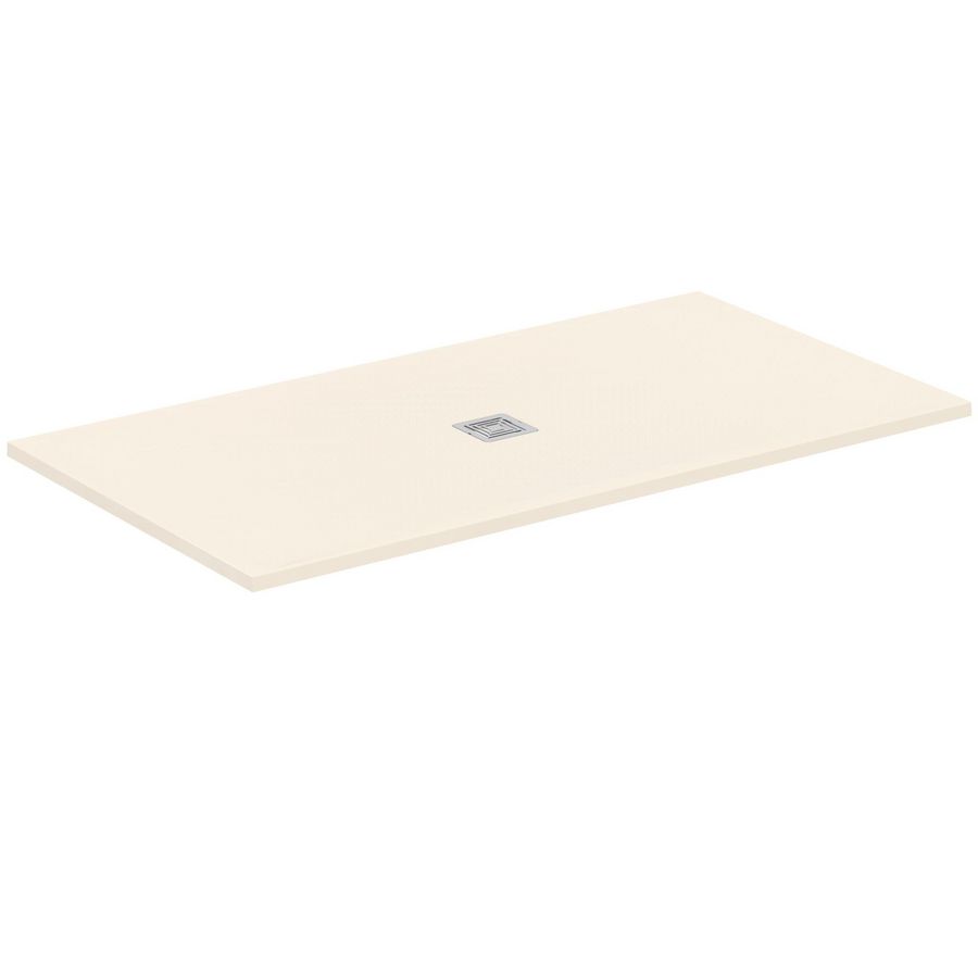 Douchebak Rechthoekig 1700x900x30mm Zandbeige Ultra Flat S +