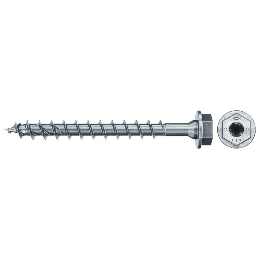 PowerFast FPF II HWTF 12x100mm BZ 25 zeskantkop TX VVE=25