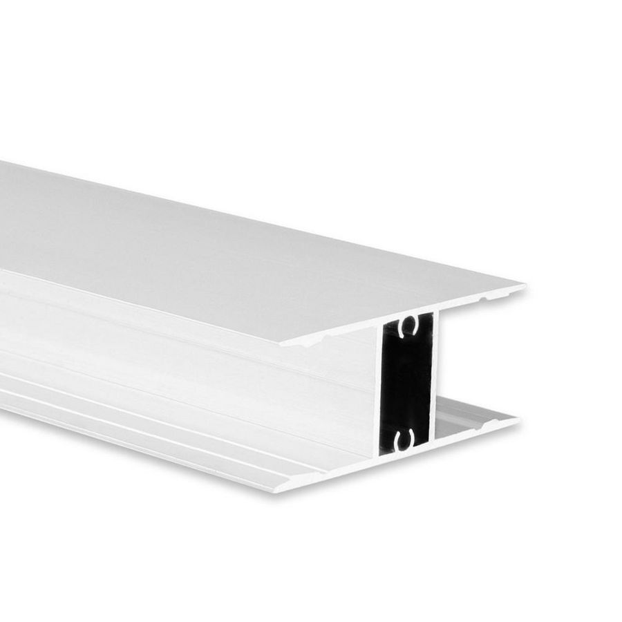 Opbouw profiel VA2 L=2mtr. wit RAL9003