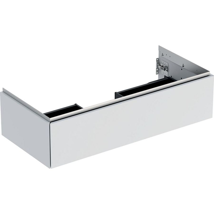 Wastafelonderkast 1x la 105cm mat wit ONE