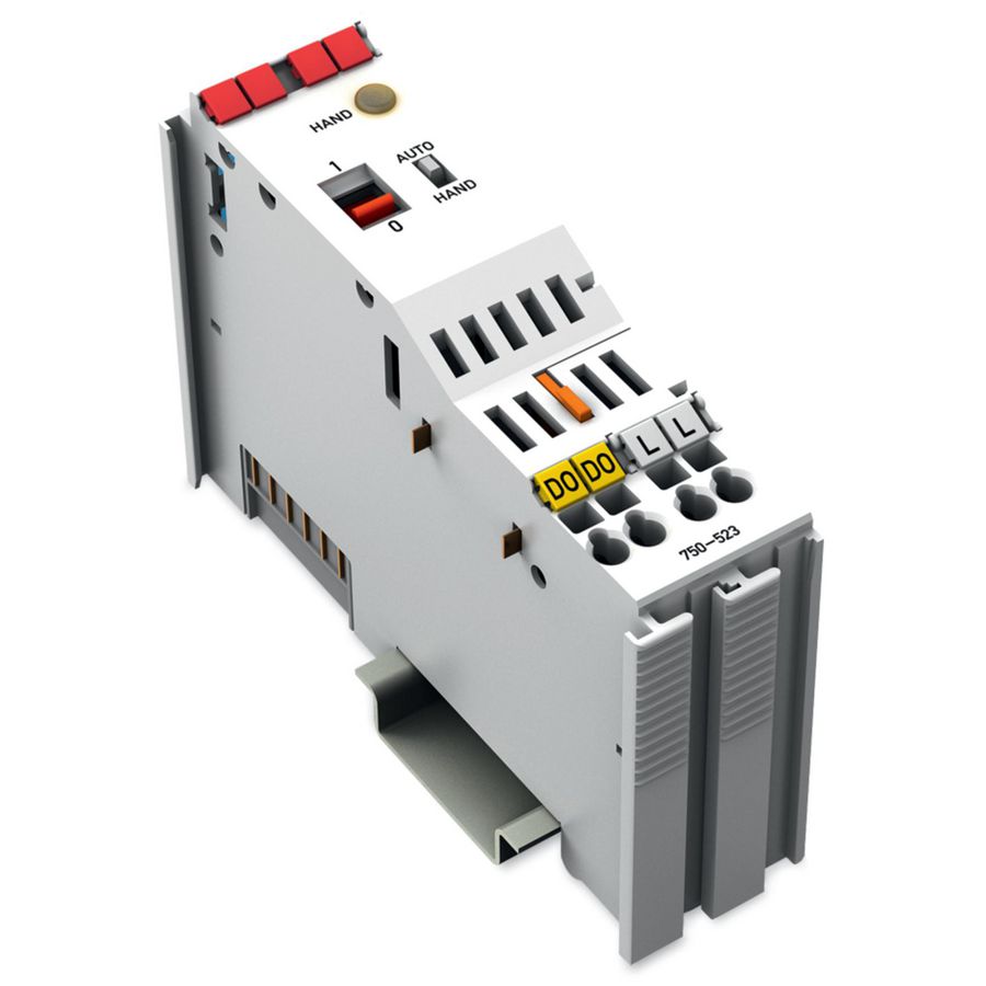 1-kanaals relaisuitgang AC 250V 16A lichtgrijs