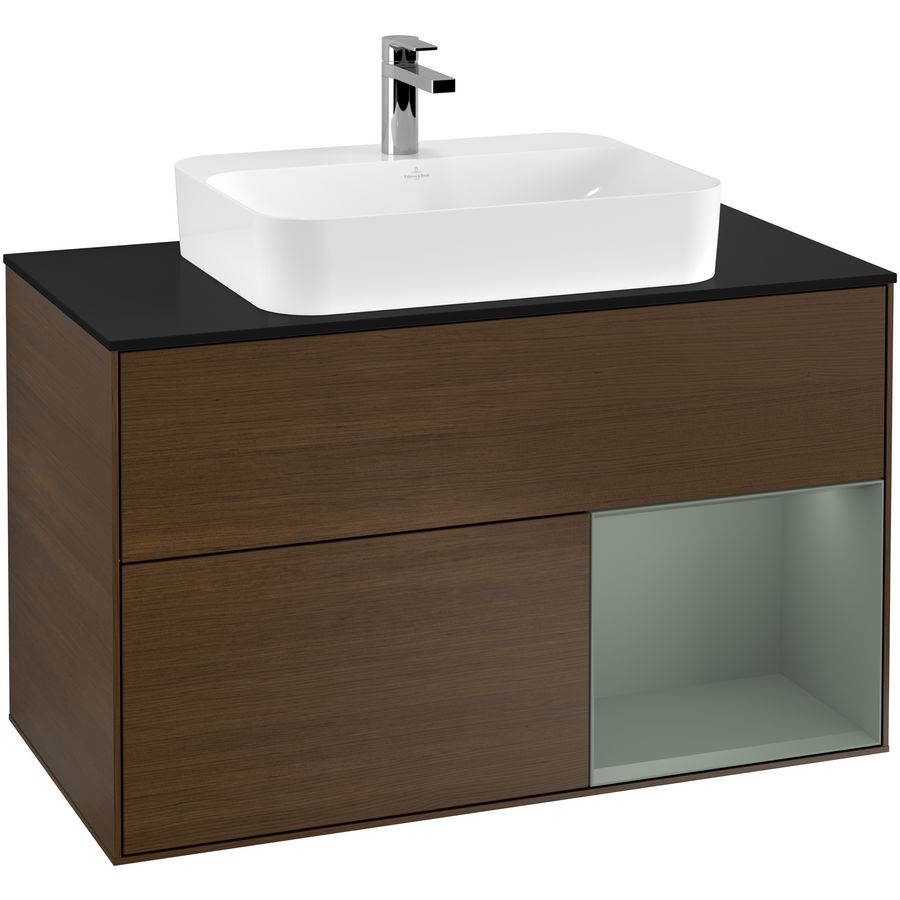 Wastafelonderkast Finion 1000x603x501mm W.Veneer G372GMGN