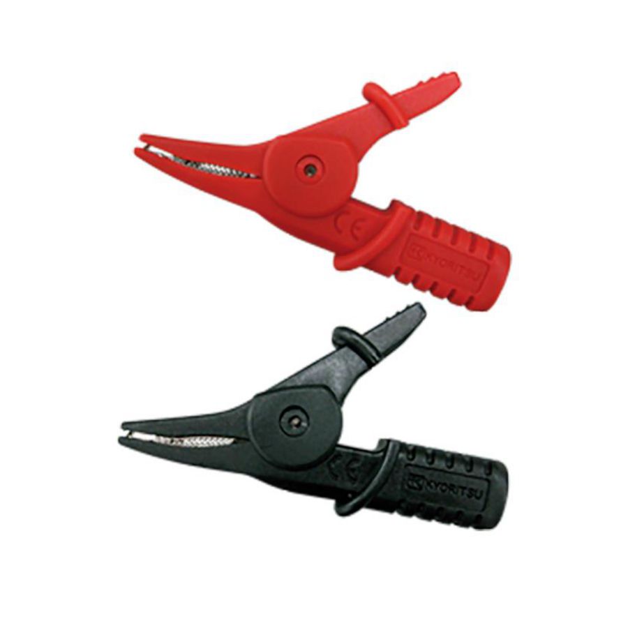 Krokodilleklemmen bekopening 30mm voor 7153B/7154B