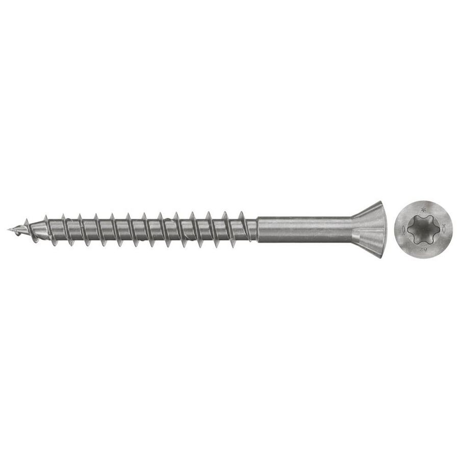 Gevelschroef 4.5x70 kop A2 VVE=200