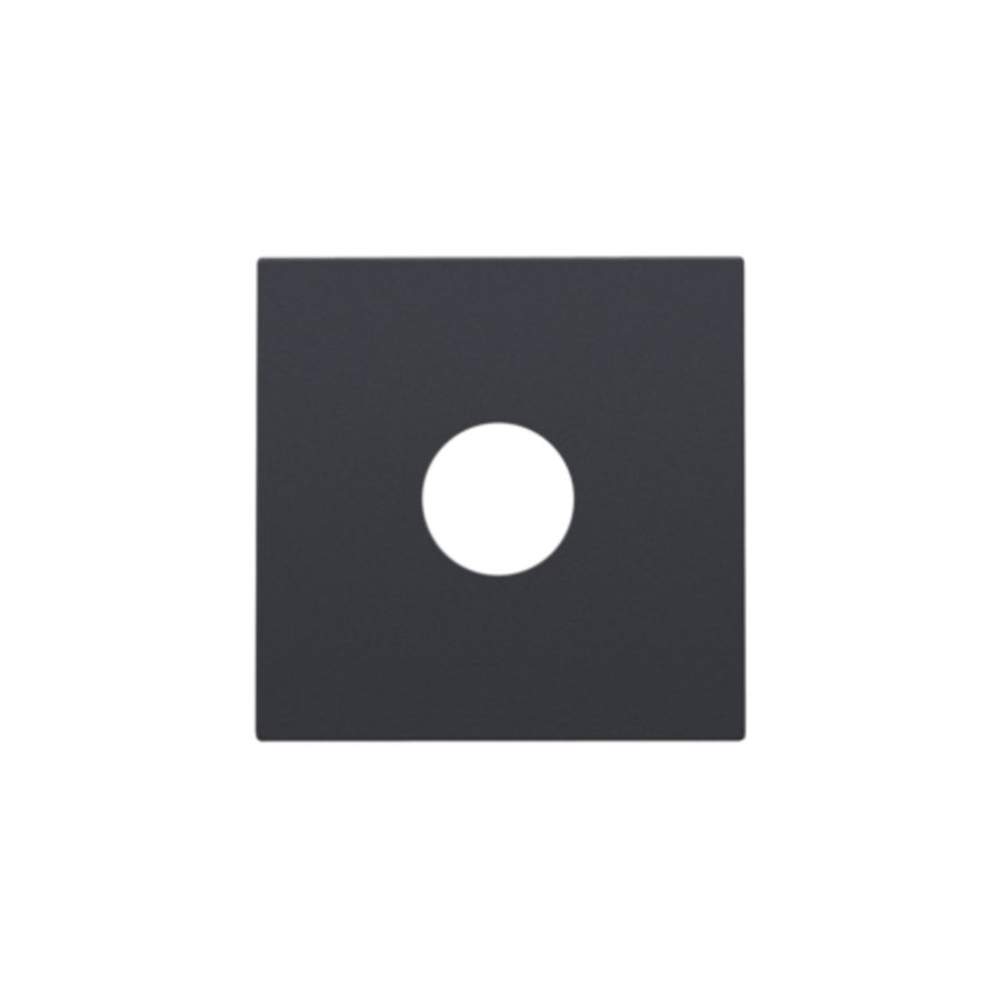 Afwerkingsset voor enkelvoudige coaxaansluiting voor tv