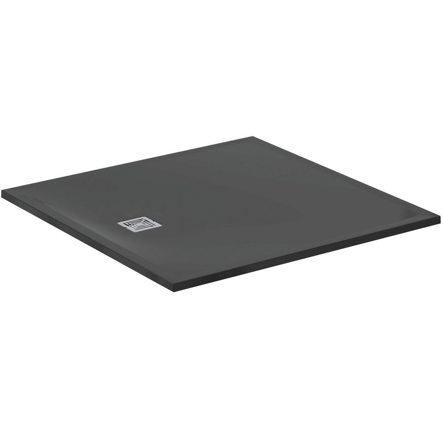Douchebak Vierkant 1200x1200x30mm Zwart Ultra Flat S +