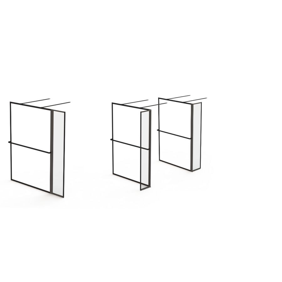 LUCID fix panel 40 zwart