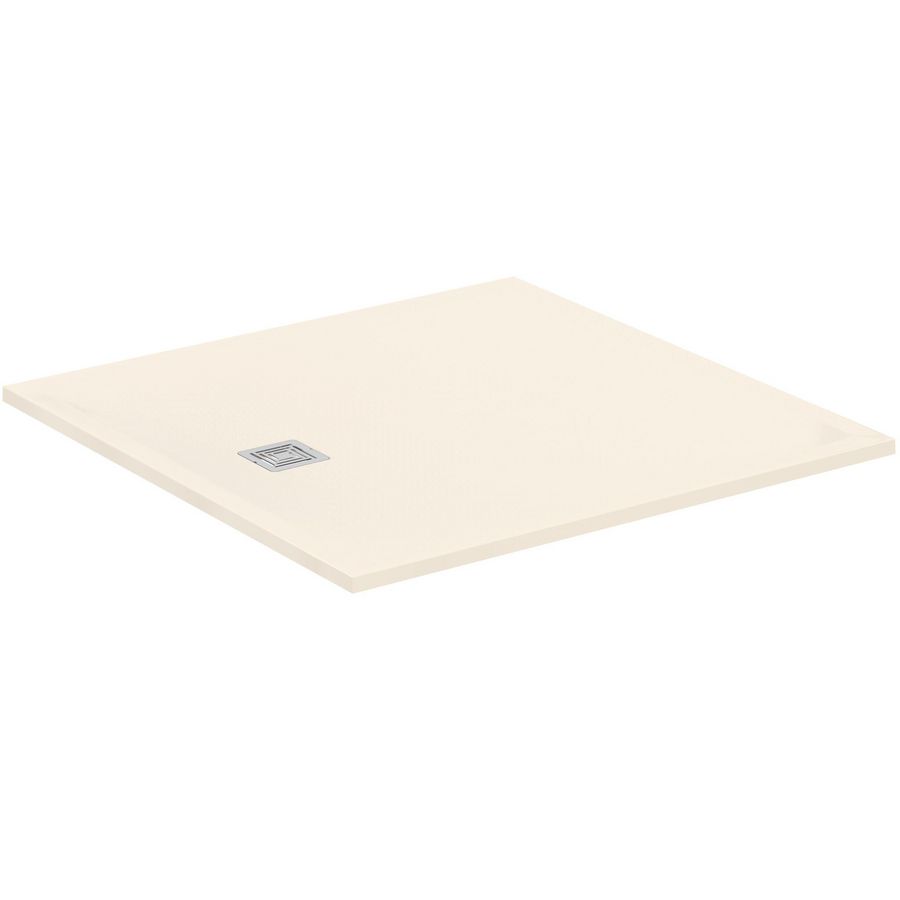 Douchebak Vierkant 1200x1200x30mm Zandbeige Ultra Flat S +