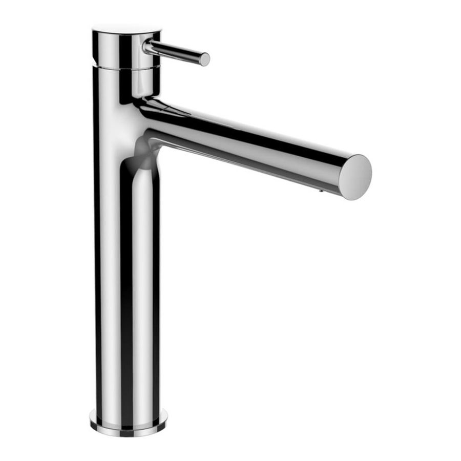 Wastafelmengkraan Hoog, Vaste Uitloop