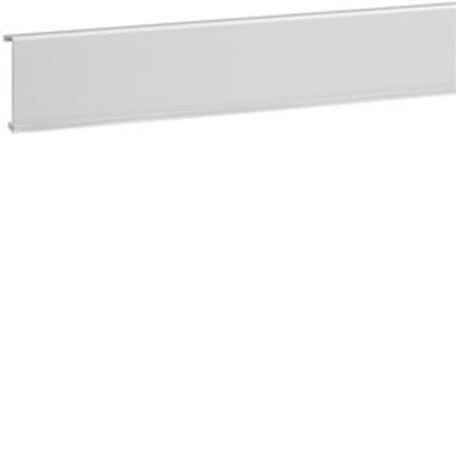 Deksel met dubbele flexrand 20x80mm SL verkeerswit VVE=2