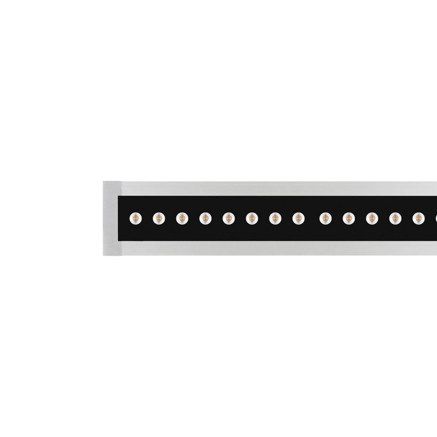 LED-Linear inbouwarmatuur 4000K 26W statisch elliptische Opt