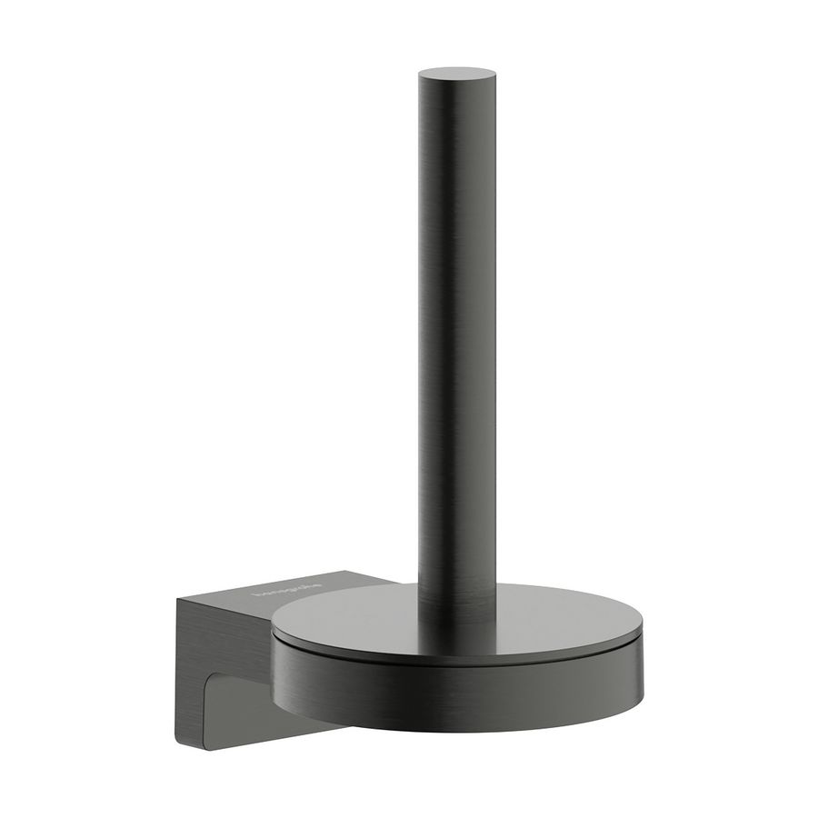 AddStoris S reserverolhouder Brushed Black Chrome