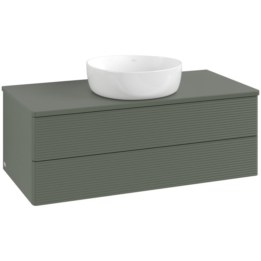 Wastafelonderkast Antao 1000x360x500mm L.Green Matt Lacquer K20110HL