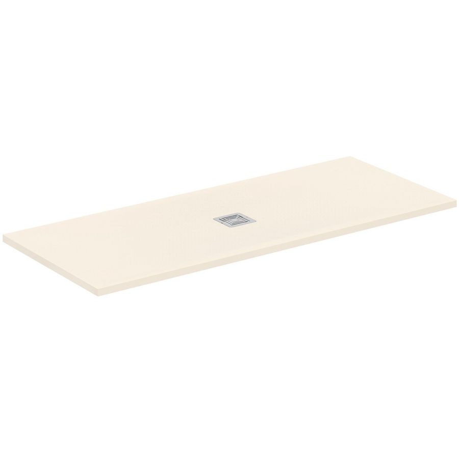 Douchebak Rechthoekig 1700x700x30mm Zandbeige Ultra Flat S +