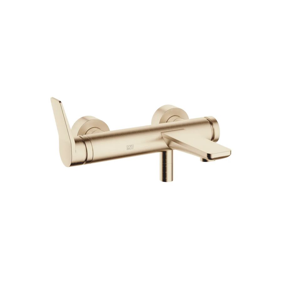 LISSÉ 1-hendel badmengkraan wandmontage z.garnituur Light Gold geb
