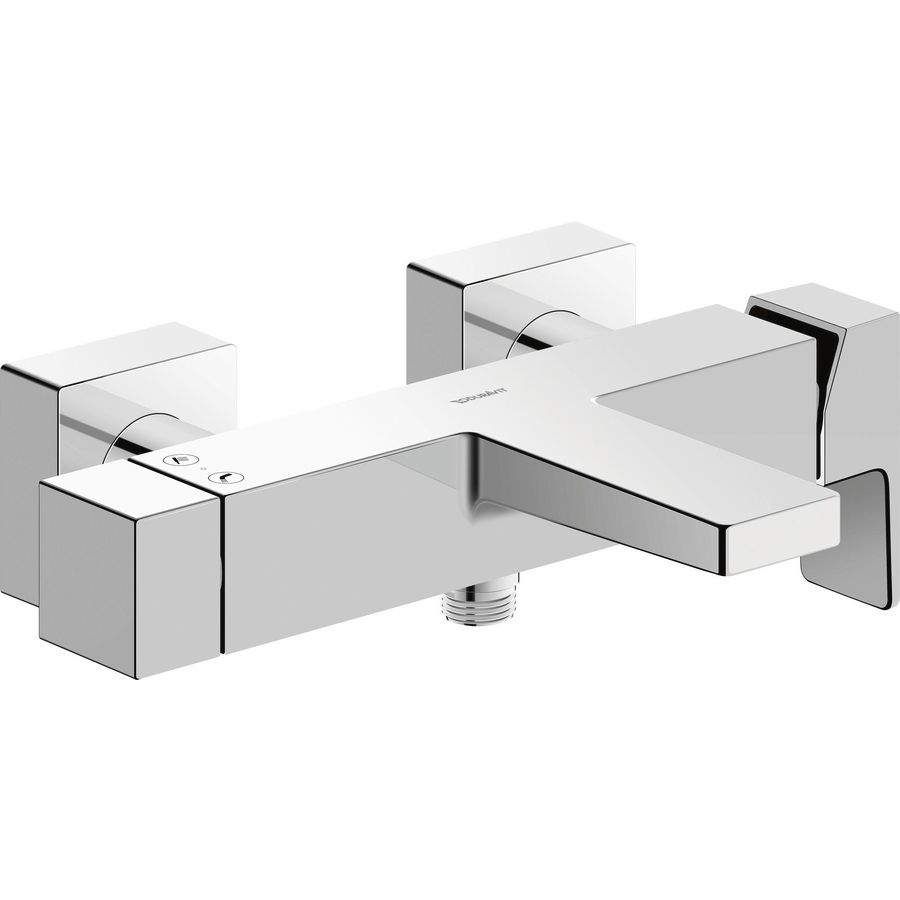 Manhattan 1-hendel badmengkraan opbouw chroom 286x213x98mm