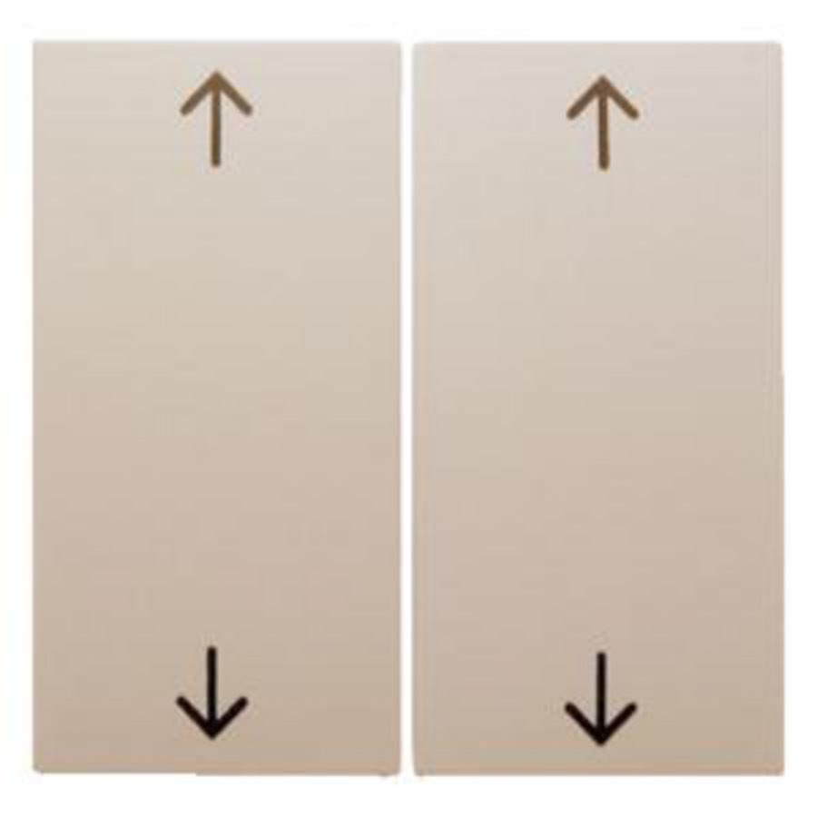 Wippen dubbele jaloezie bediening berker S.1/B.3/B.7 wit glans