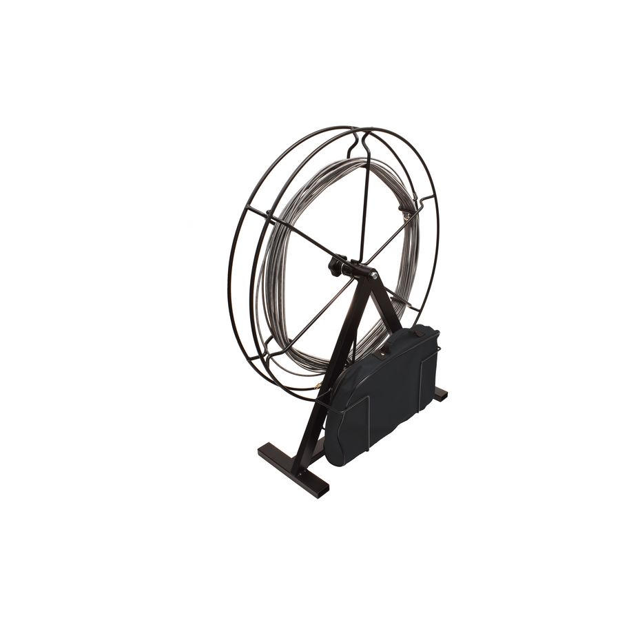 Oprolhaspel + IDEAAL trekveer 30mtr. M5 (+ 4 tools)