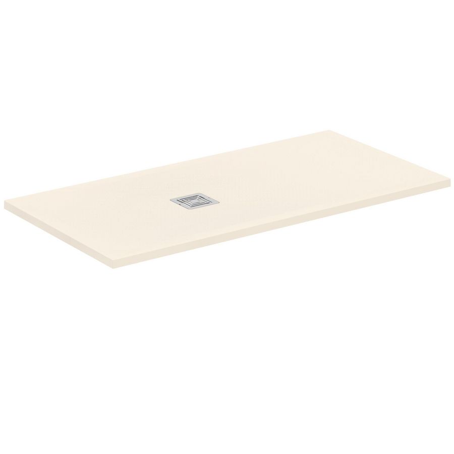 Douchebak Rechthoekig 1400x700x30mm Zandbeige Ultra Flat S +