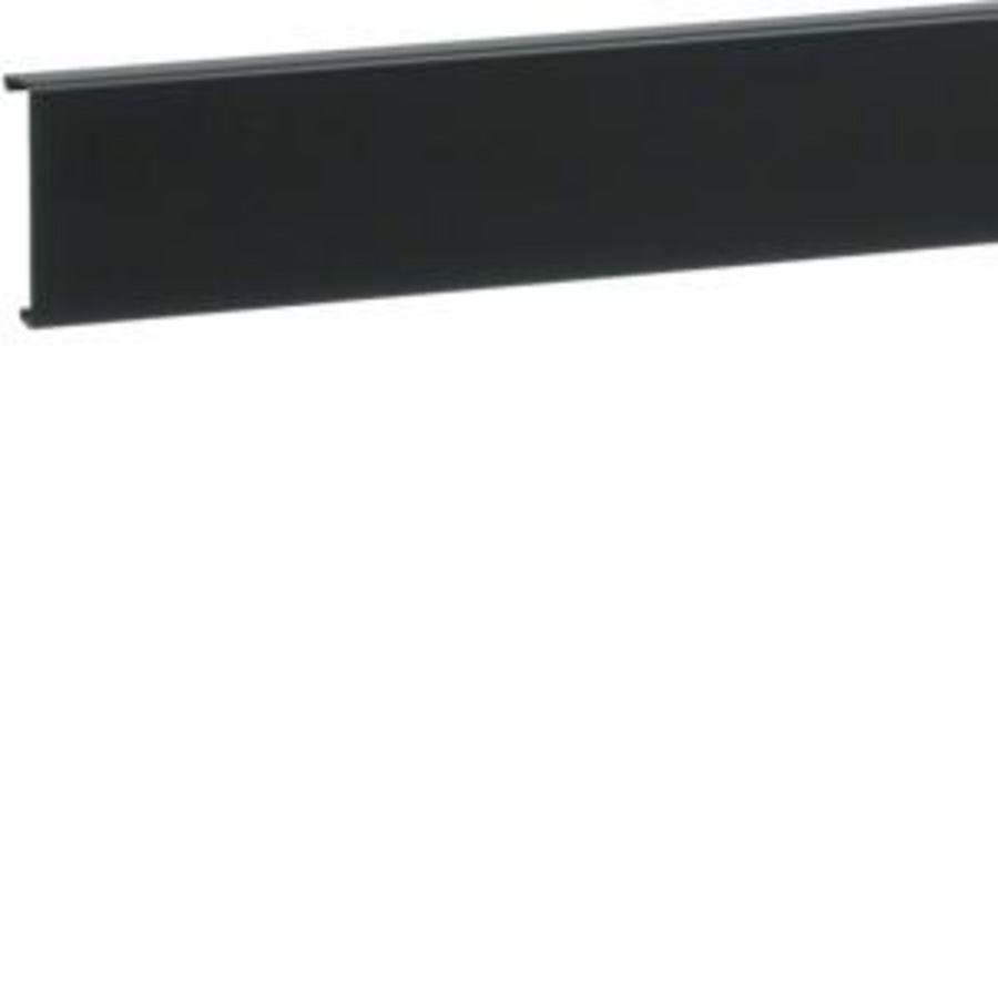 Deksel 20x80mm SL zwart VVE=2