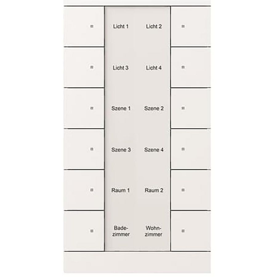 Bedienings sensor KNX - ClimaEco Wit 12f