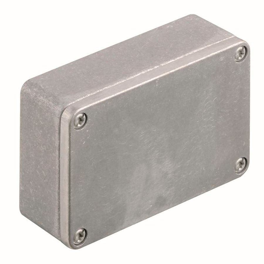 Schakelkast leeg aluminium 98x64x34mm onbehandeld VVE=6