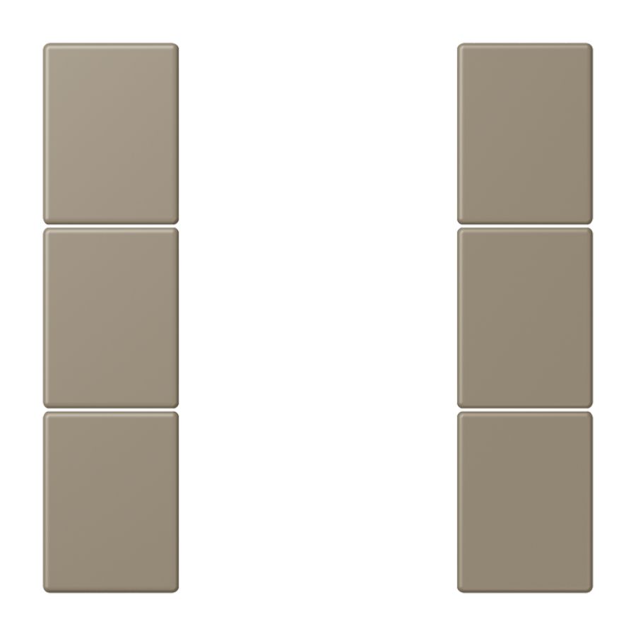 Tastafdekking F50 3-voudig compleet LC32141 KNX