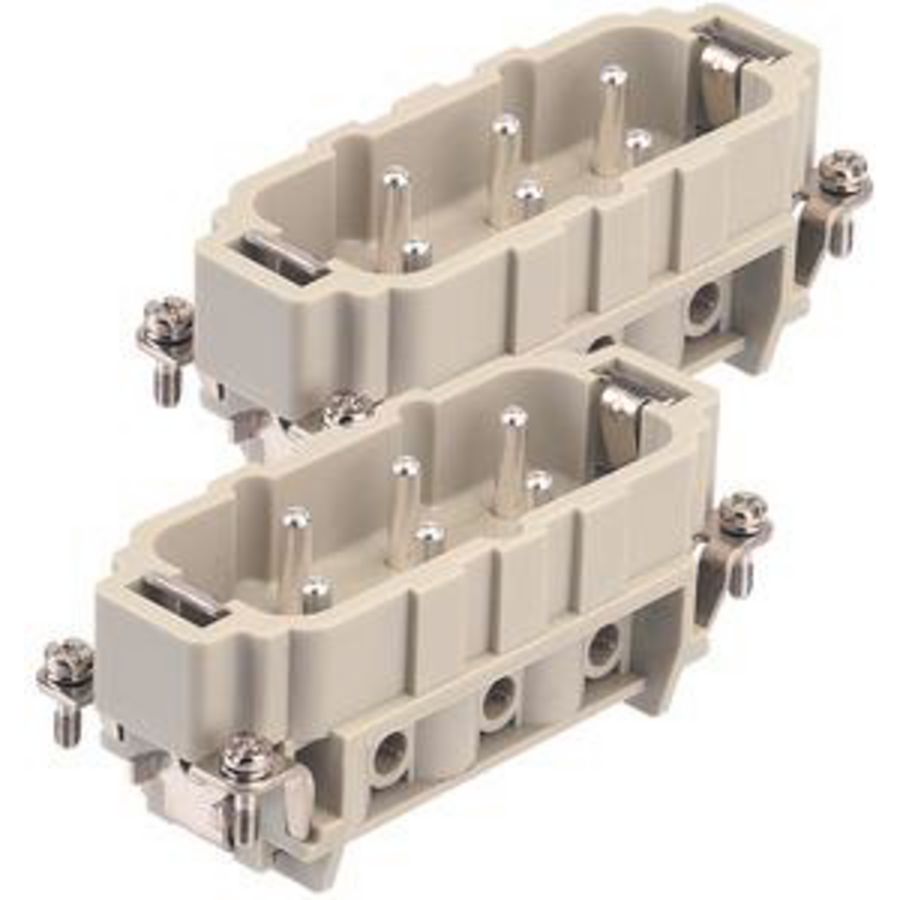 Contactblok Han HsB 06 Pos. man Insert Screw 7-12