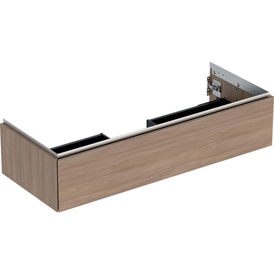 Wastafelonderkast 1x la 120cm eiken ONE