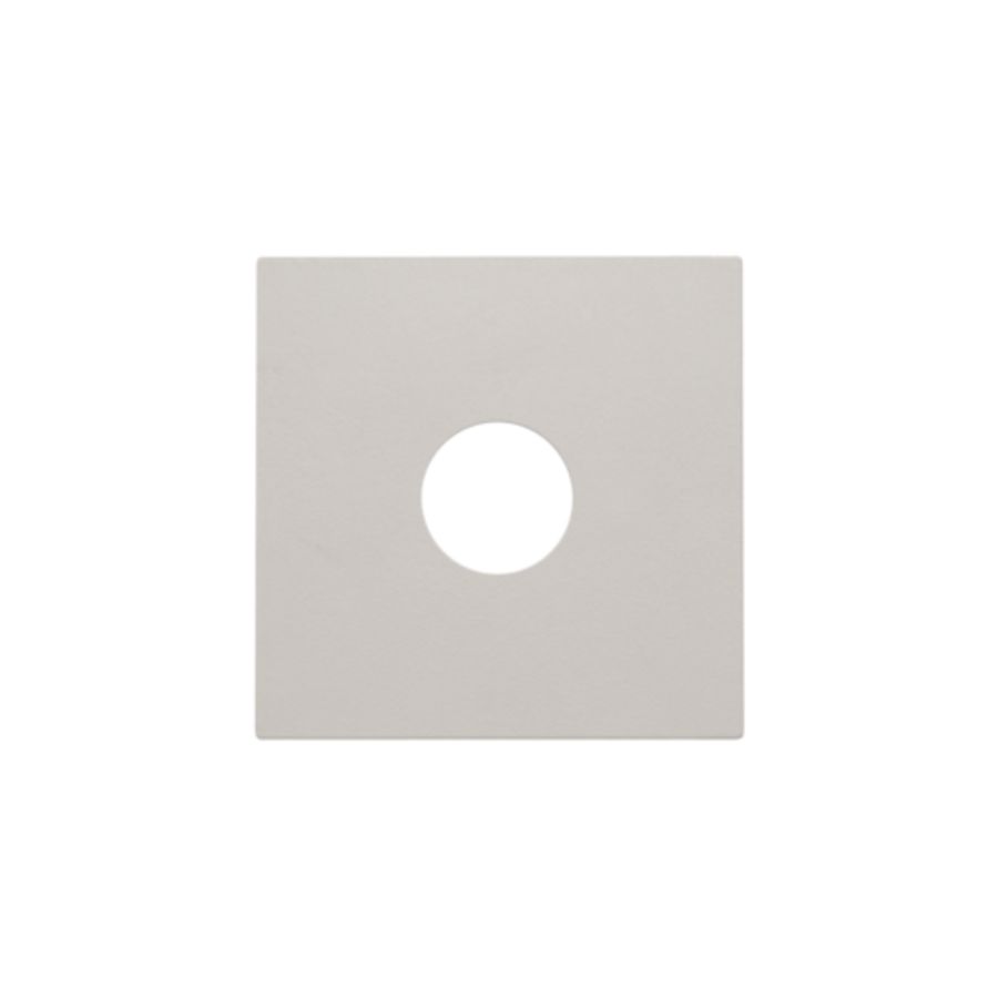 Afwerkingsset voor enkelvoudige coaxaansluiting voor tv